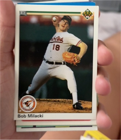 1990 Upper Deck #635 Bob Milacki — front