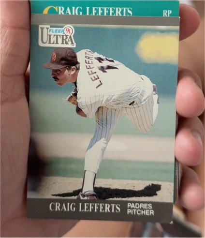1991 Fleer Ultra #307 Craig Lefferts — front