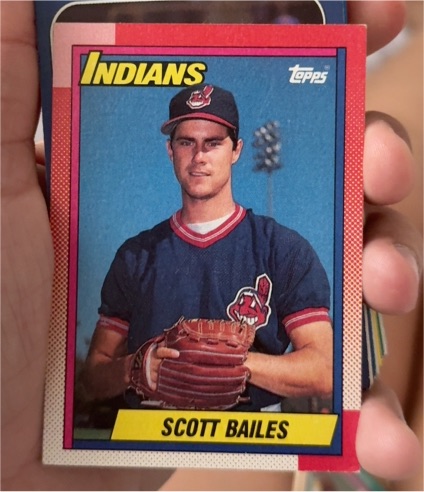 1990 Topps #784 Scott Bailes — front