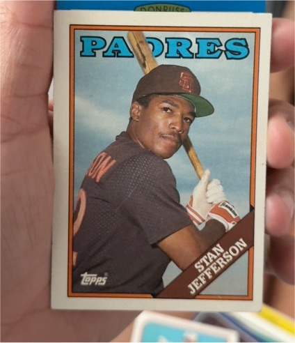 1988 Topps #223 Stan Jefferson — front