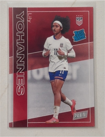 2025 Panini The National Silver Pack #RR7 Lily Yohannes Rated Rookie — front