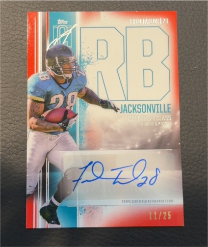 2024 Topps Signature Class #VCA-FT Fred Taylor — front