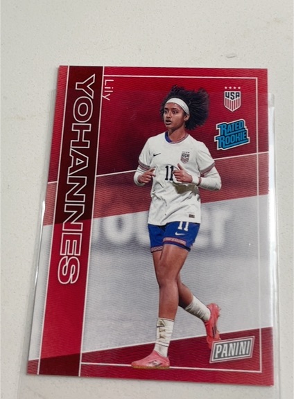 2025 Panini The National #RR7 Lily Yohannes — front