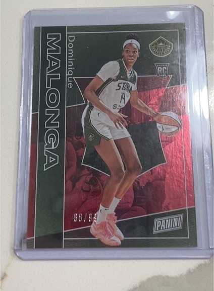 2025 Panini The National Silver Pack #66 Dominique Malonga — front