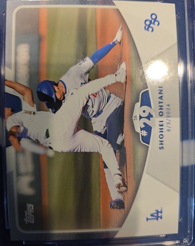 2024 Topps 50/50 #29 Shohei Ohtani SB — front
