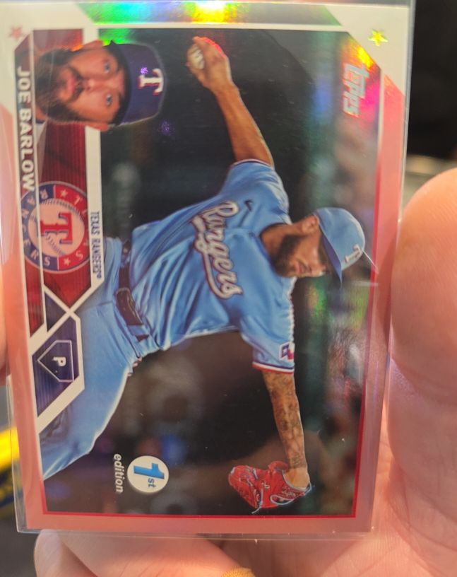 2023 Topps Series One #Joe Barlow — front