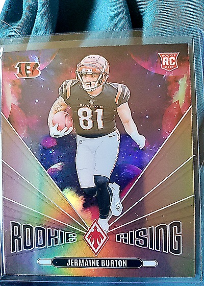 2024 Panini Phoenix #RR-JBN Jermaine Burton Rookie Rising — front