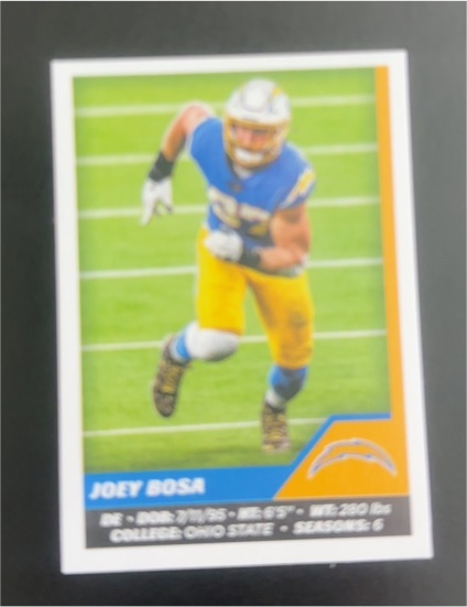 2021 Panini NFL Sticker & Card Collection #291 Joey Bosa — front