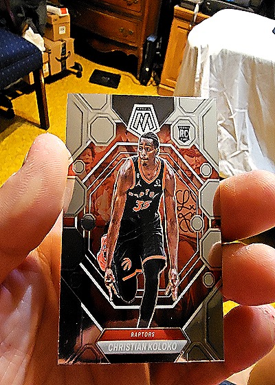 2022-23 Panini Mosaic #233 Christian Koloko — front