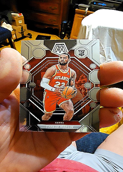 2022-23 Panini Mosaic #214 Tyrese Martin — front