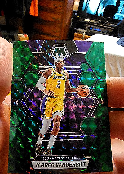 2019-20 Panini Mosaic #Jarred Vanderbilt — front