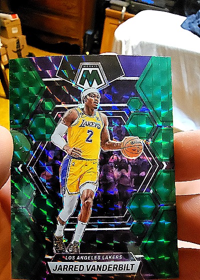2022-23 Panini Mosaic #185 Jarred Vanderbilt — front