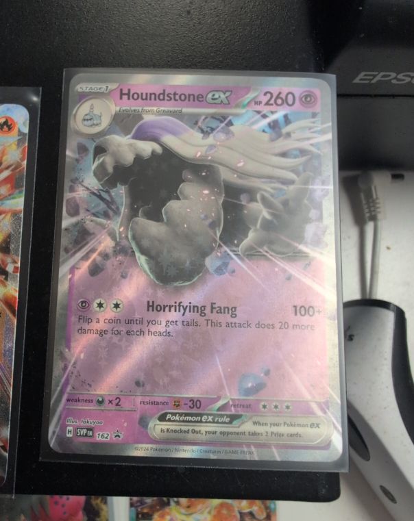 2024 Pokémon SVP #162 Houndstone ex — front