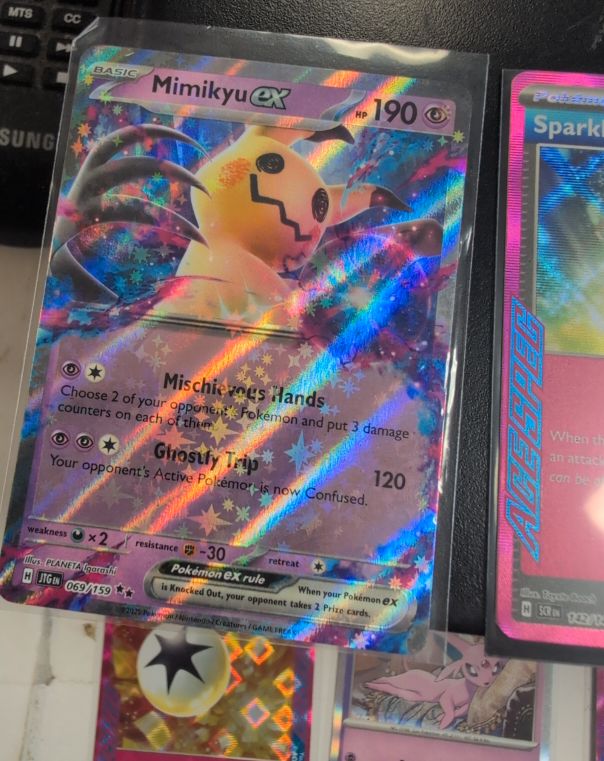 2025 Pokémon TCG SV09: Journey Together #069 Mimikyu ex — front