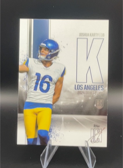 2024 Topps Signature Class #143 Joshua Karty — front