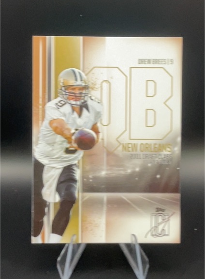 2024 Topps Signature Class #35 Drew Brees — front