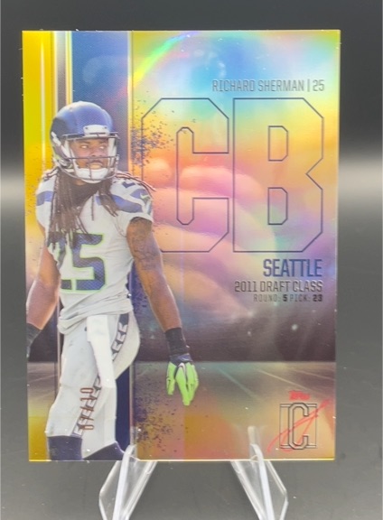 2024 Topps Signature Class Chrome Variation #BCV-56 Richard Sherman — front