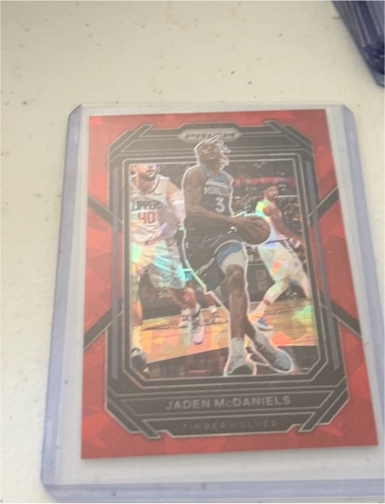 2022-23 Panini Prizm #53 Jaden McDaniels — front