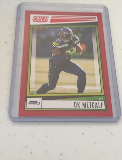 2022 Panini Score #172 DK Metcalf — front