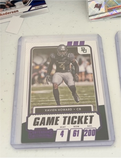 2021 Panini Contenders Draft Picks #73 Xavien Howard — front