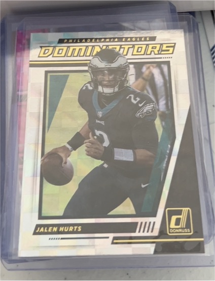 2021 Donruss Dominators #D26 Jalen Hurts — front