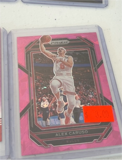 2022-23 Panini Prizm Pink Ice #37 Alex Caruso — front
