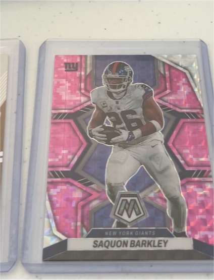 2022 Panini Mosaic #146 Saquon Barkley — front