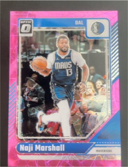 2024-25 Panini Donruss Optic #118 Naji Marshall — front