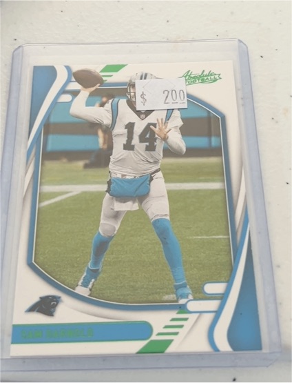 2021 Panini Absolute #89 Sam Darnold — front