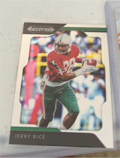 2019 Panini Prizm Draft Picks #46 Jerry Rice — front