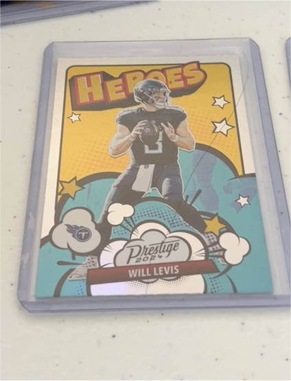 2024 Panini Prestige Heroes #15 Will Levis — front