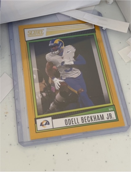 2022 Panini Score #154 Odell Beckham Jr. — front