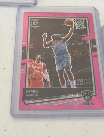 2020-21 Panini Donruss Optic #134 James Harden — front