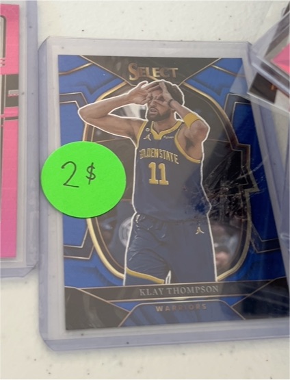 2022 Panini Select Klay Thompson Warriors — front