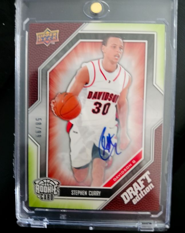 2009-10 Upper Deck Draft Edition #34 Stephen Curry — front