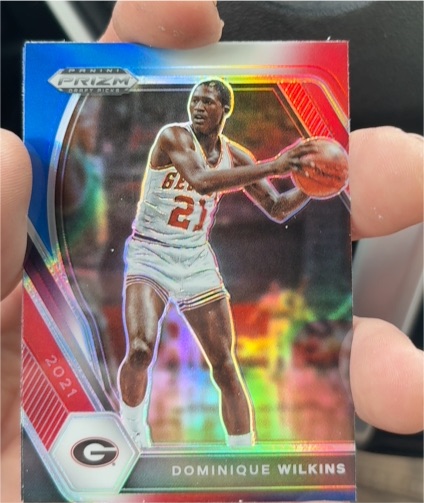 2021 Panini Prizm Draft Picks #93 Dominique Wilkins — front