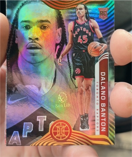 2021-22 Panini Illusions #192 Dalano Banton — front