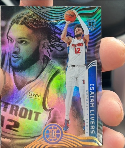 2021-22 Panini Illusions #189 Isaiah Livers — front