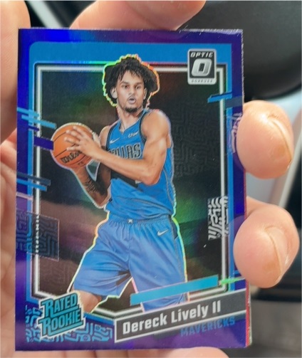 2023-24 Panini Donruss Optic #245 Dereck Lively II — front