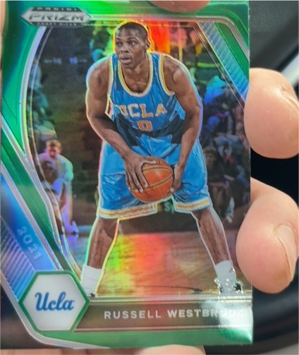 2021 Panini Prizm Draft Picks #54 Russell Westbrook — front