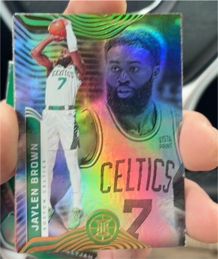 2021-22 Panini Illusions #2 Jaylen Brown — front