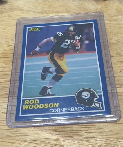 1989 Score #78 Rod Woodson — front