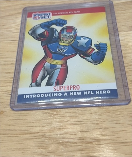 1990 Pro Set #NNO SuperPro Special Collectible — front