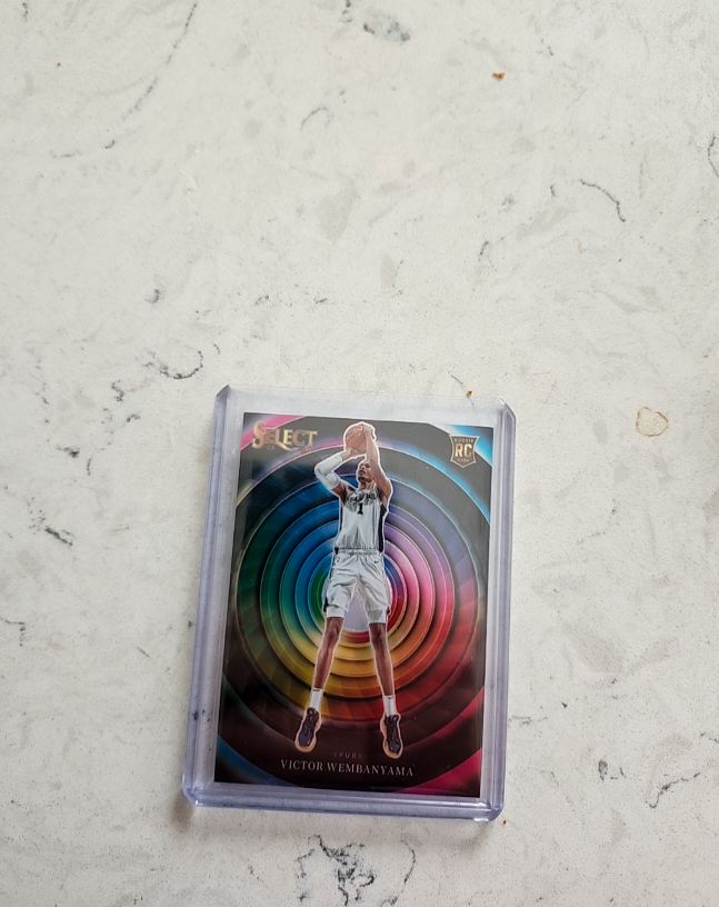 2023-24 Panini Select Color Wheel #RC Victor Wembanyama — front