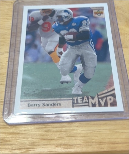 1992 Upper Deck #368 Barry Sanders — front