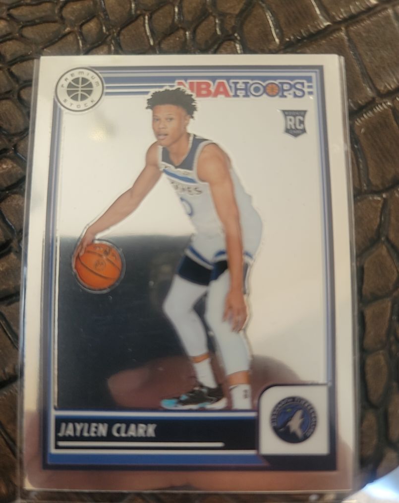 2023-24 Panini NBA Hoops Premium Stock #189 Jaylen Clark — front