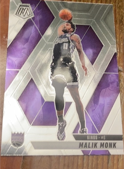 2024-25 Panini Mosaic #0 Malik Monk — front