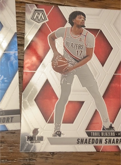 2024-25 Panini Mosaic #61 Shaedon Sharpe — front