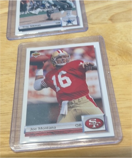 1992 Upper Deck Joe Montana — front