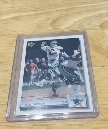 1992 Upper Deck #597 Troy Aikman — front
